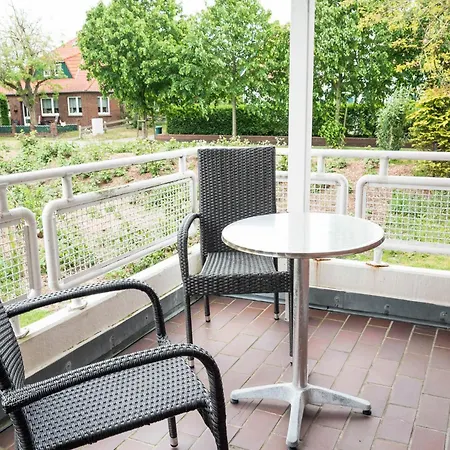 Appartementhaus Westerloog 06-balkon Apartment *
